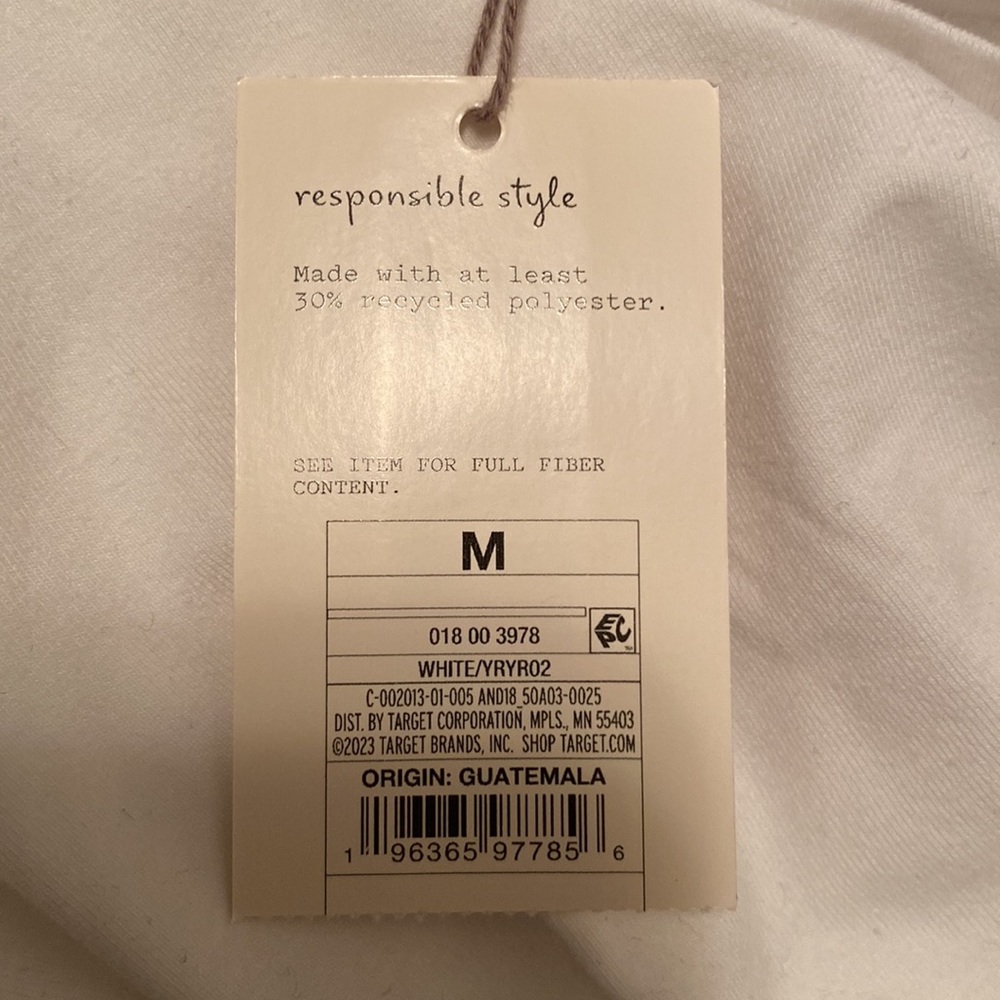Brand New A New Day White Sleeveless Crop Top… - Picture 6 of 7